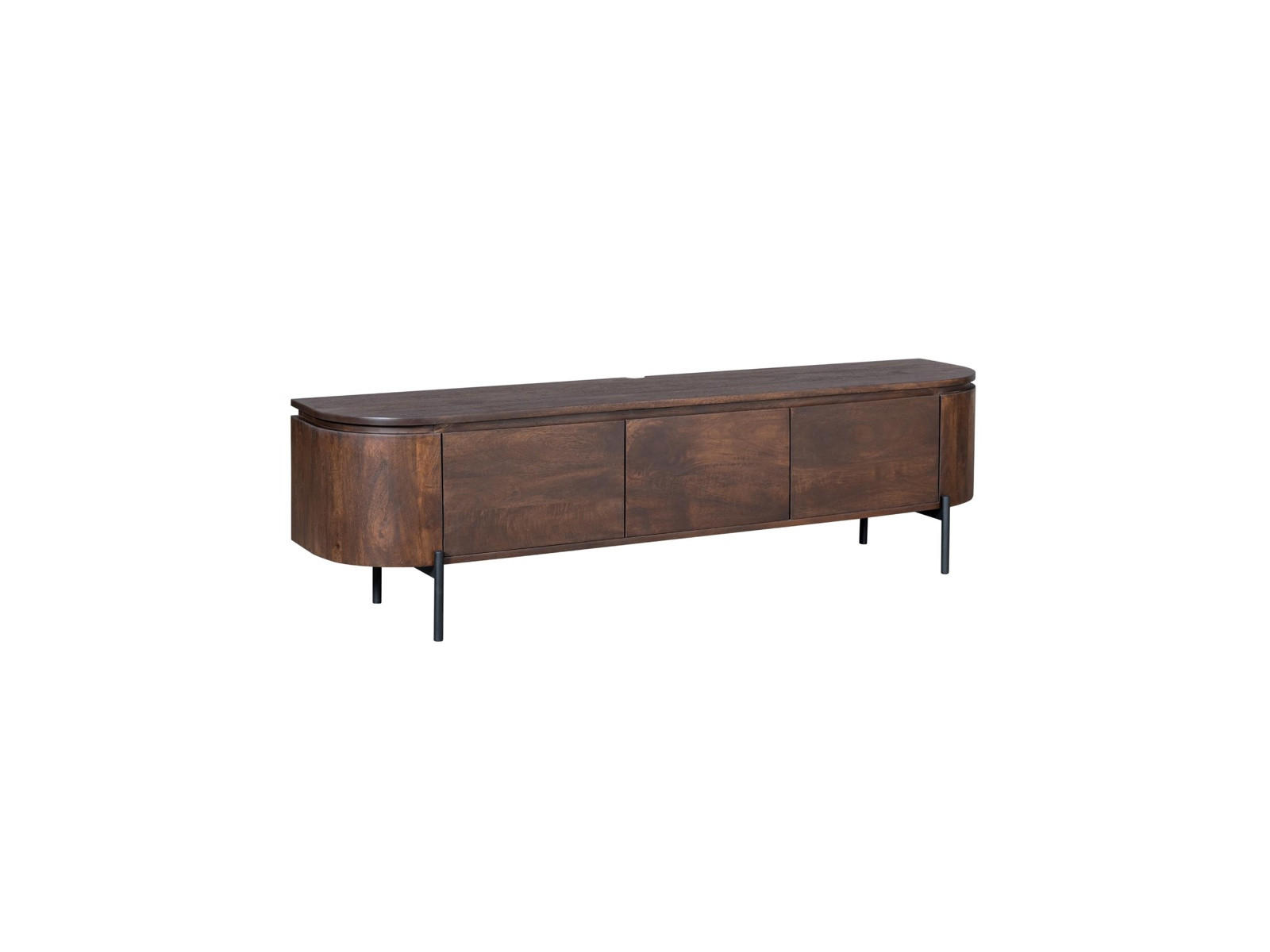 LOWBOARD Magnificent Mangoholz 160 cm / 35 cm Braun - Braun, Holz (160/45/35cm) - Villa Möbel
