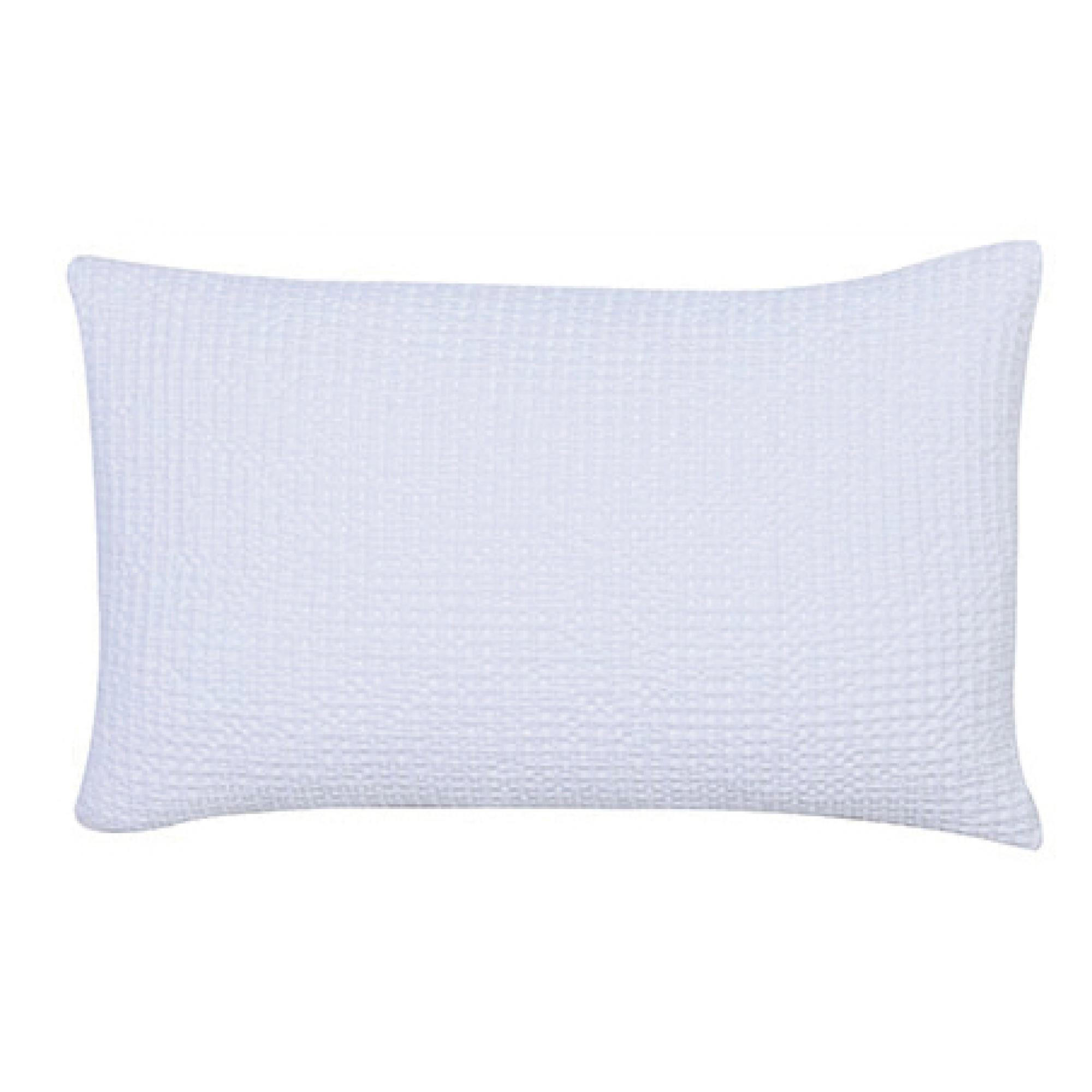 KISSEN Maia weiß 30 x 50 cm - Weiß, Textil (30/50cm) - Vivaraise