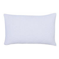 KISSEN Maia weiß 30 x 50 cm - Weiß, Textil (30/50cm) - Vivaraise