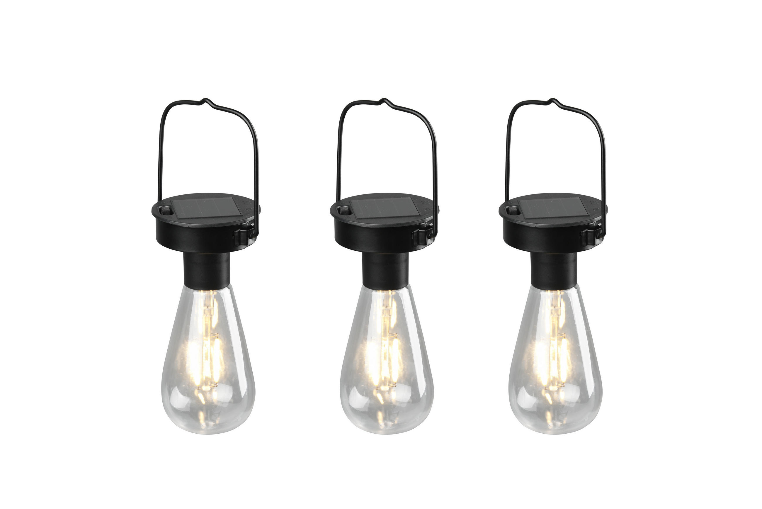 HÄNGELAMPE CAMPUS - Schwarz - 7/7/23.5 cm - Schwarz, Metall (7/7/23.5cm) - Trio Leuchten