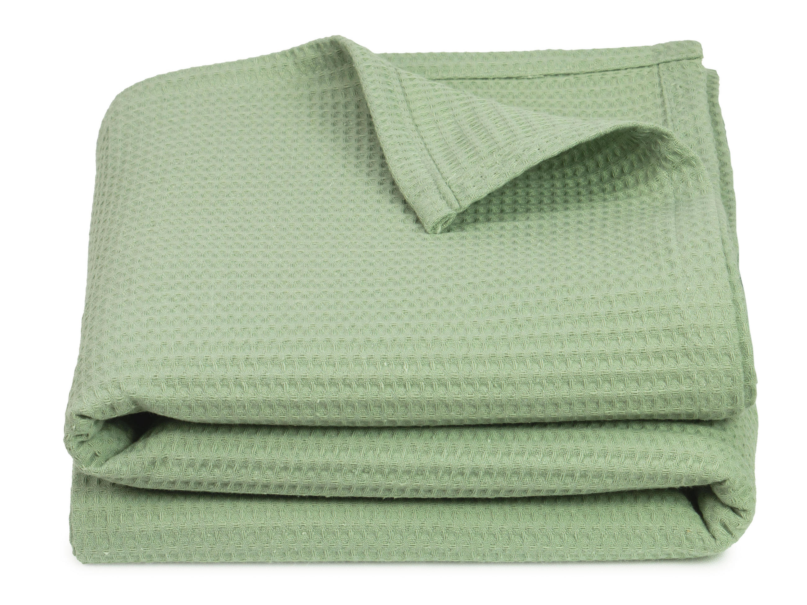 KUSCHELDECKE, 150x200 cm, 100% Baumwolle, Salbei - Salbeigrün, Textil (150/200cm) - Zollner