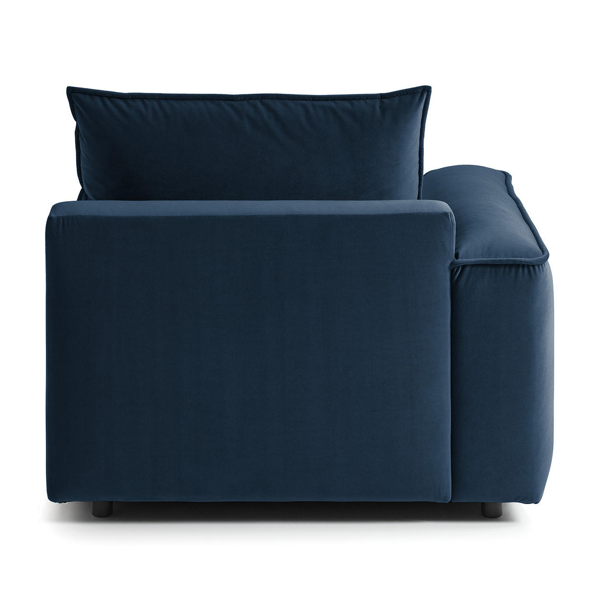 MODULSESSEL - Dunkelgrau, Holz/Textil (104/82/99cm) - home24