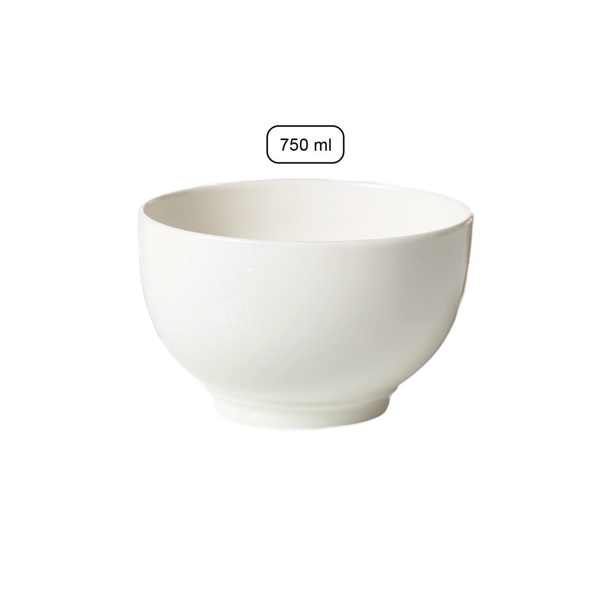 MÜSLISCHALEN Basic White weiß 750 ml 6er Set - Weiß, Keramik (1cm) - vivo | Villeroy & Boch Group