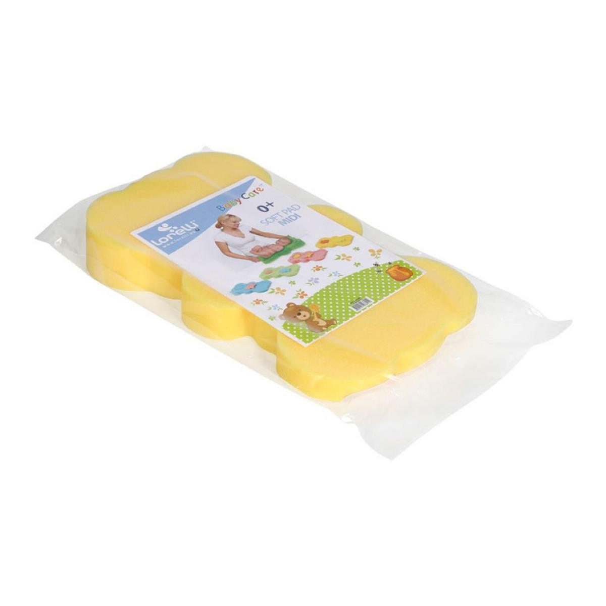 BABYBADEWANNE Einlage Midi weich 2 Schwämme blau weich, 2 Schwämme, verschiedenen Motiven - Blau, Kunststoff (27/48cm) - Lorelli