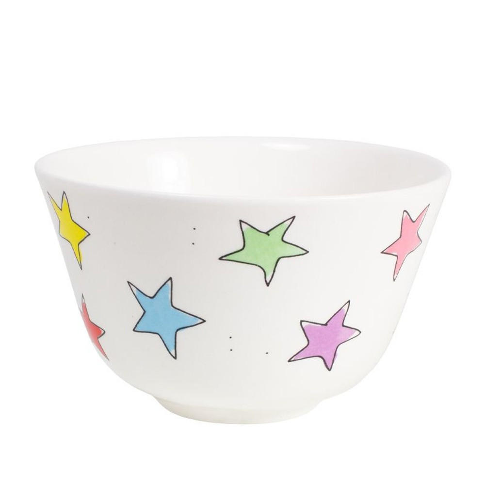 SCHALE Stern in Bunt - 14cm - Multicolor, Keramik (14.3/9/14.3cm) - Blond Amsterdam