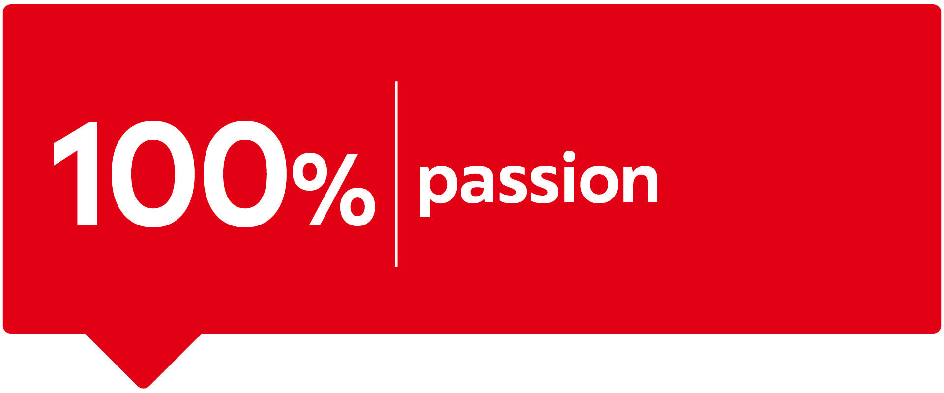 100% passion