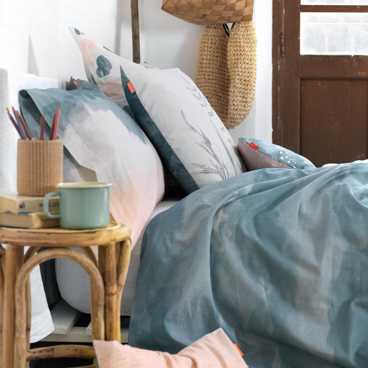 BETTBEZUG seaside 260x220 cm (übergrösse) mehrfarbig - Multicolor, Textil (260/220cm) - Happy Friday