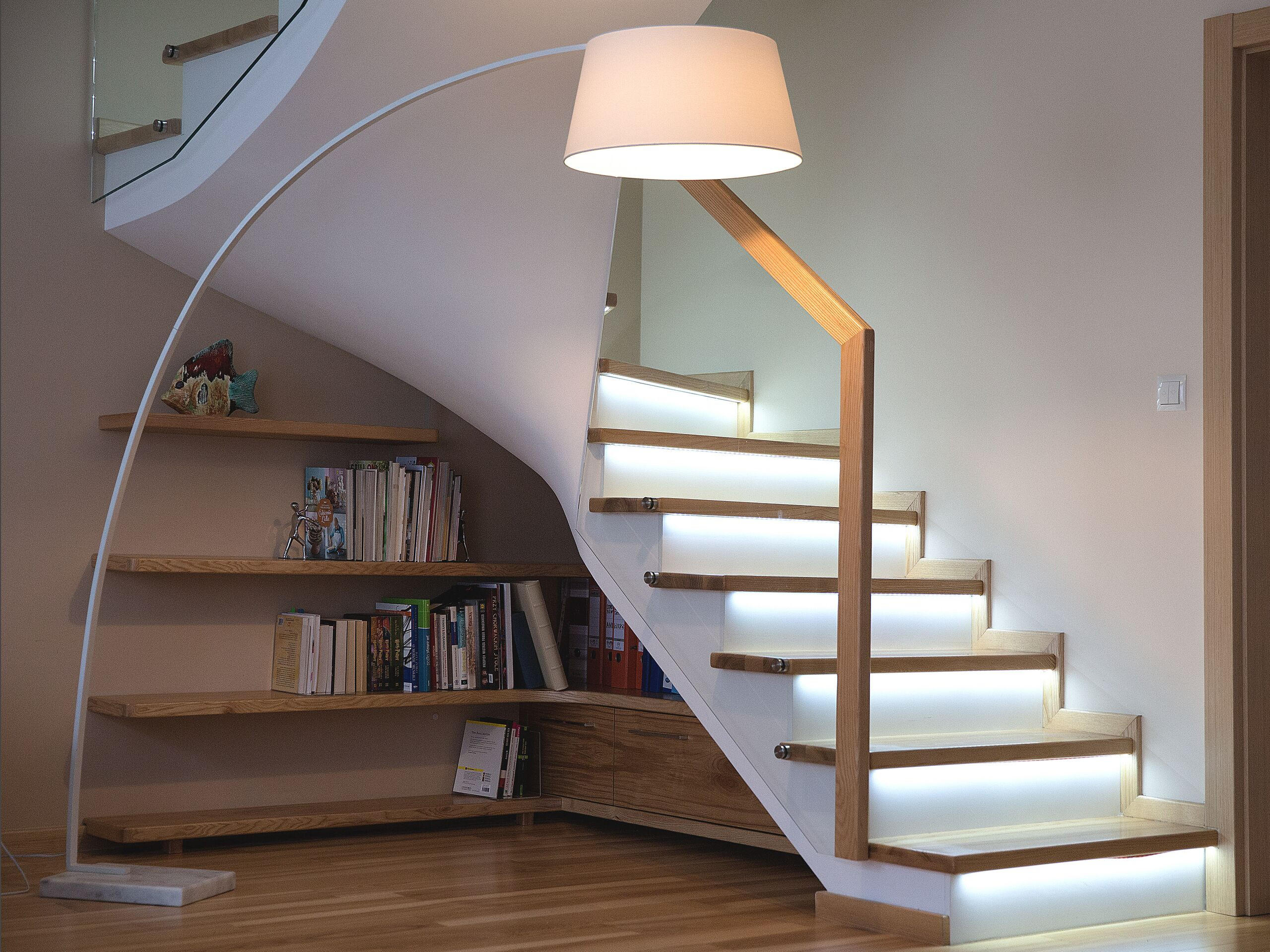 STEHLAMPE Benue 50/160/188 cm - Weiß, Metall (50/50/188cm) - Beliani