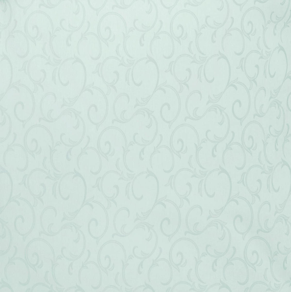 DAMAST-BETTWÄSCHE 155x220 Mako Brokat Bettbezug Ornamente Muster Mint Grün - Made in Germany - Mintgrün, Textil (155/220cm) - Carpe Sonno