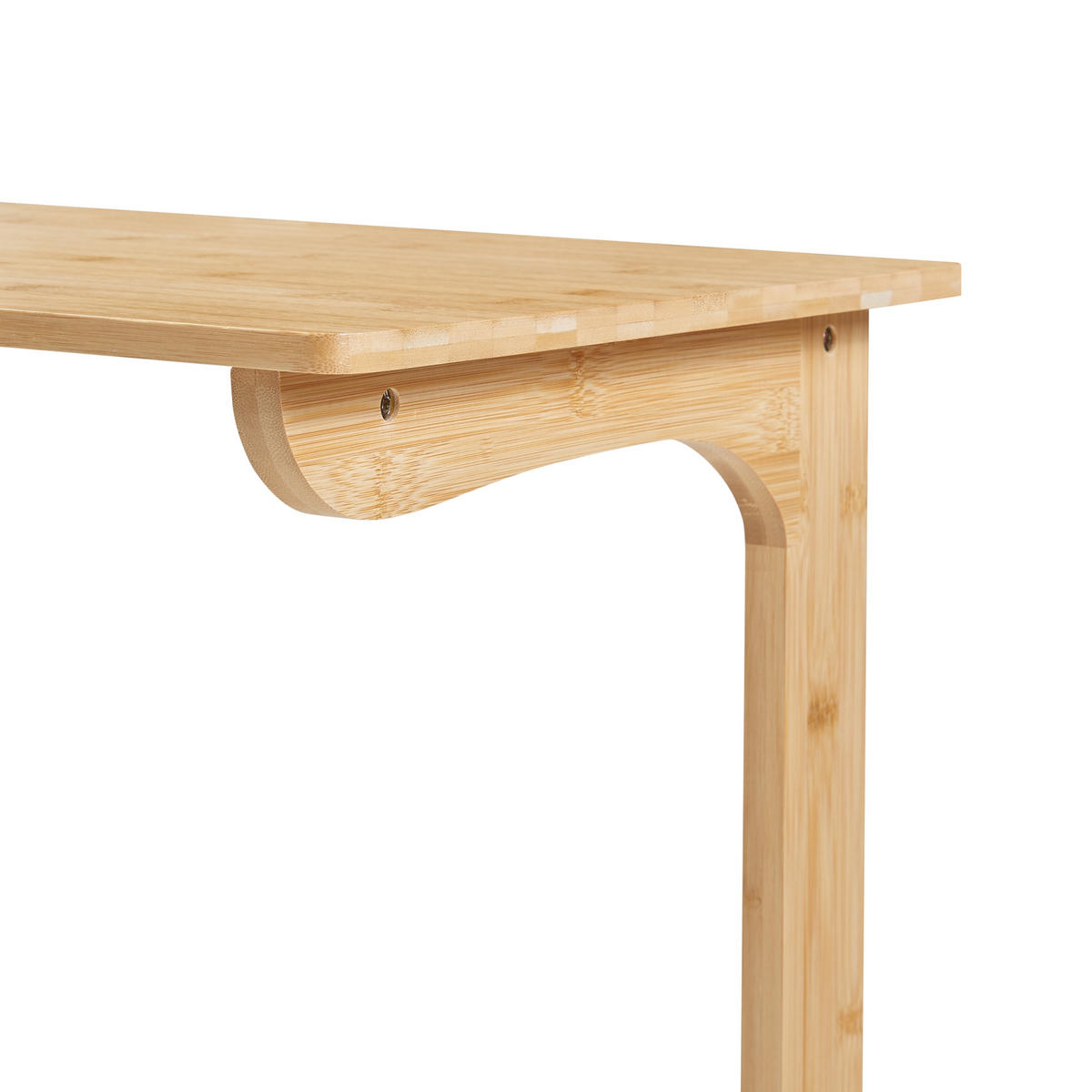 LAPTOPTISCH Hægebostad - Naturfarben, Holz (40/60/65cm) - [en.casa]