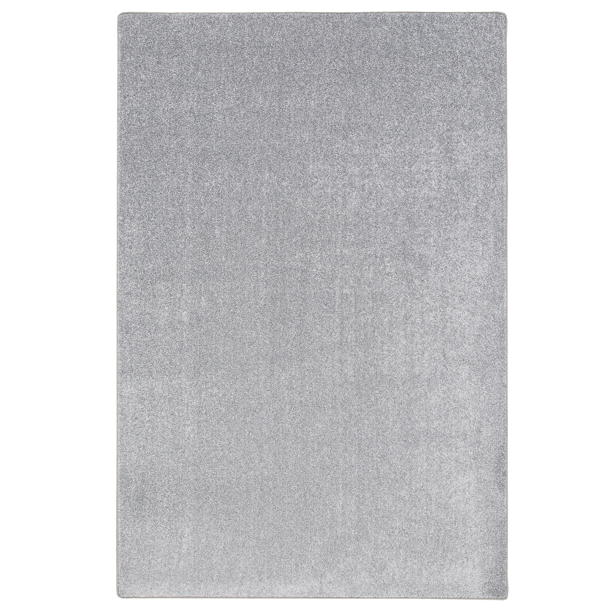 HOCHFLOR VELOURS TEPPICH LUNA - Grau, Textil (140/200cm) - Snapstyle