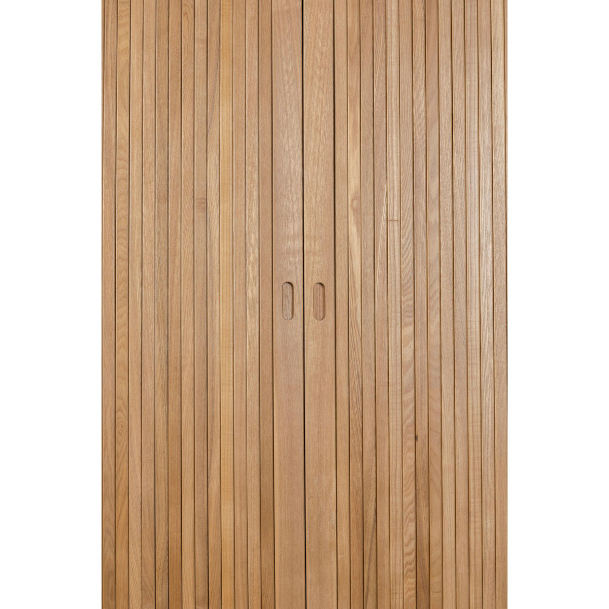 AUFBEWAHRUNGSSCHRANK Barbier Holz Natur - Naturfarben, Holzwerkstoff (100/140/45cm) - Zuiver