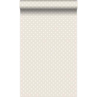 TAPETE Punkte 53 cm x 10.05 m - Beige, Papier (53/0.1cm) - Origin Wallcoverings