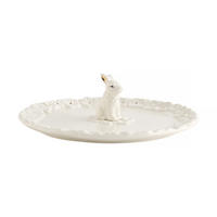 SERVIERTELLER Bellissima - Weiß, Stein (23.5/7.5/23.5cm) - home&you