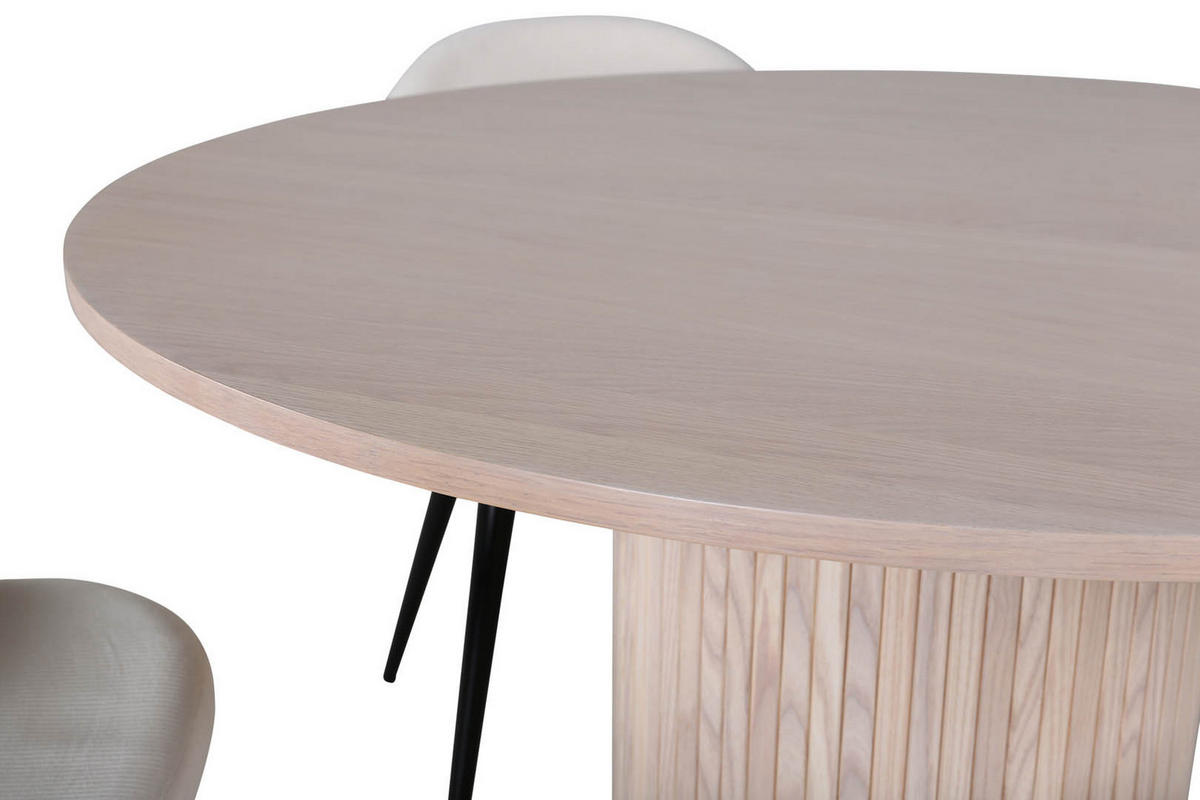 TISCHGRUPPE Beige - Beige, Holzwerkstoff (110/74/110cm) - ebuy24