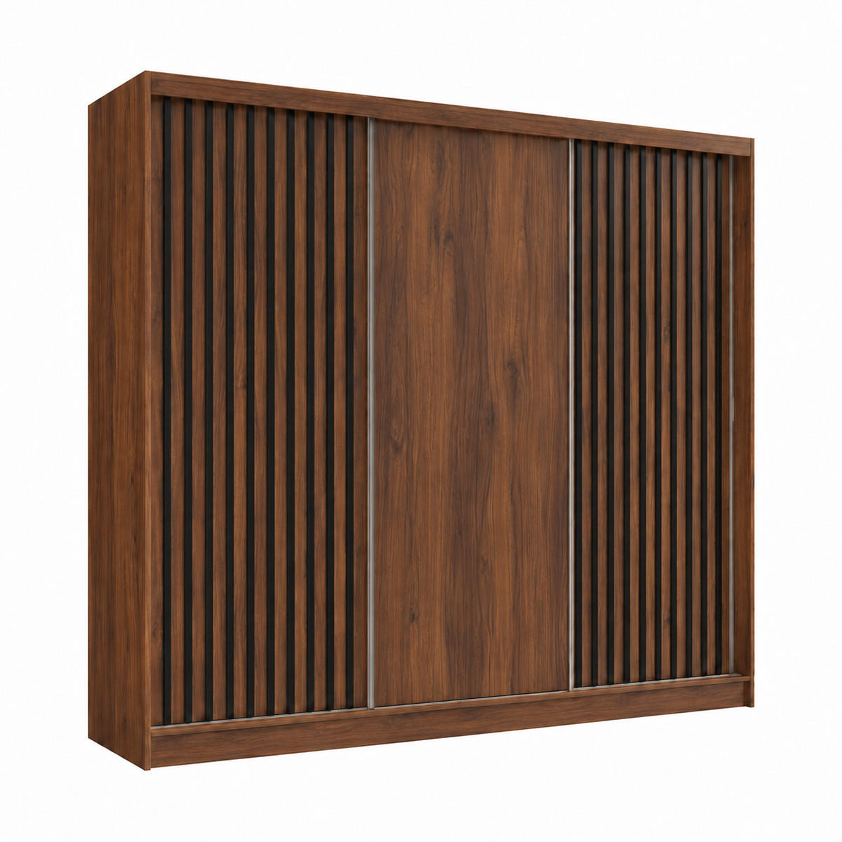 KS Home Concept Kleiderschrank Nussbaum 240x216x61 cm