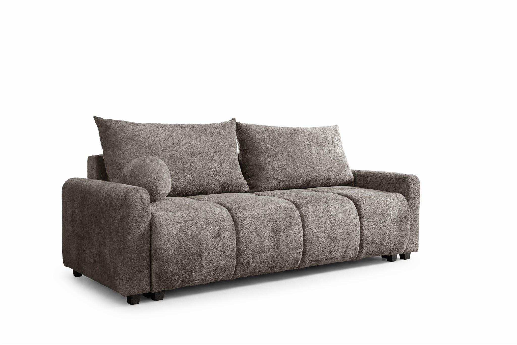 SCHLAFSOFA Giana - Braun, Holzwerkstoff/Textil (230/100/100cm) - Fun Möbel