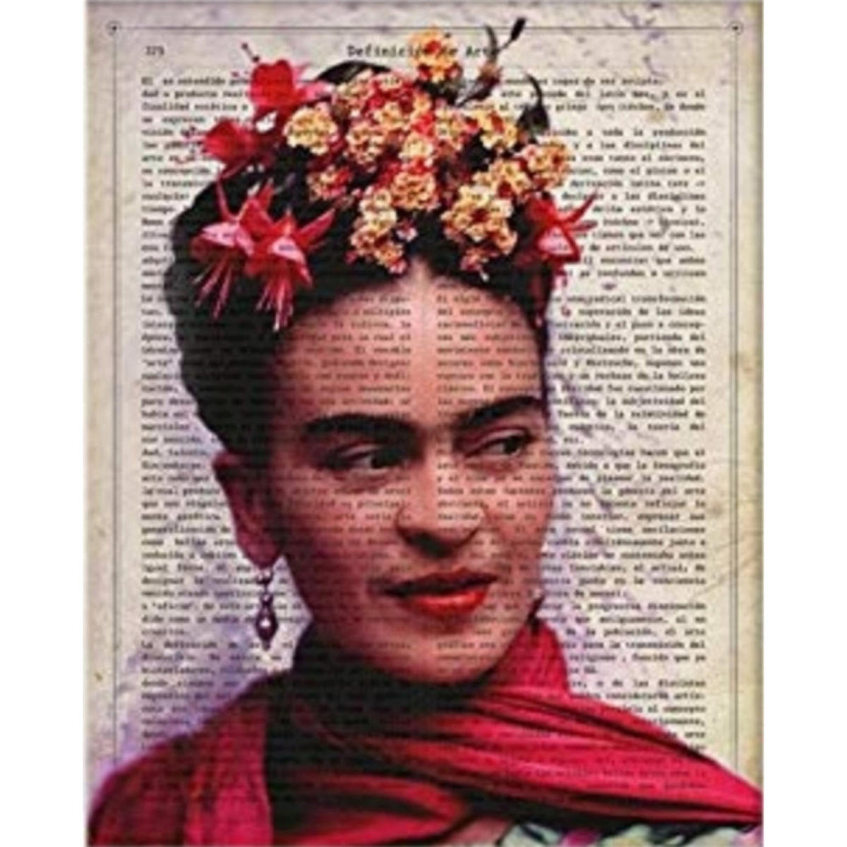POSTER Frida Kahlo A4 Rahmenlos - Klar, Papier (29.7/5/21cm) - Nacnic