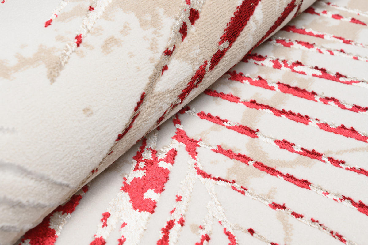 TEPPICH GOLDEN Creme Beige 80/150 cm - Beige/Creme, Kunststoff (80/150cm) - Tapiso