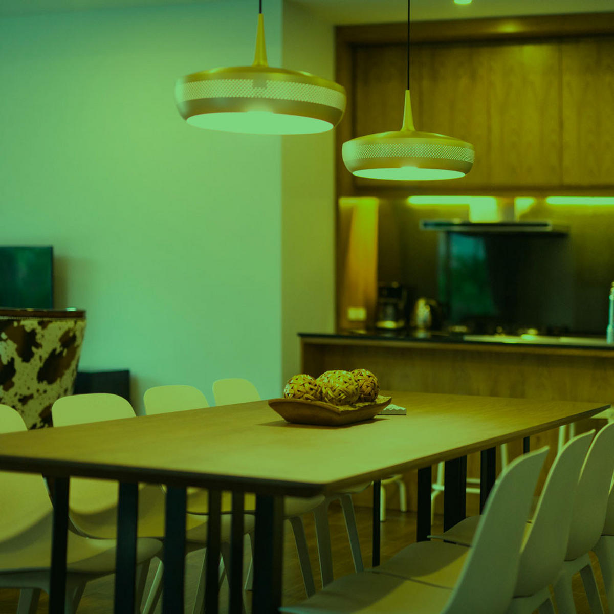 LED LEUCHTMITTEL RGB E14 Fernbedienung - Weiß, Glas (4.7/8.8cm)