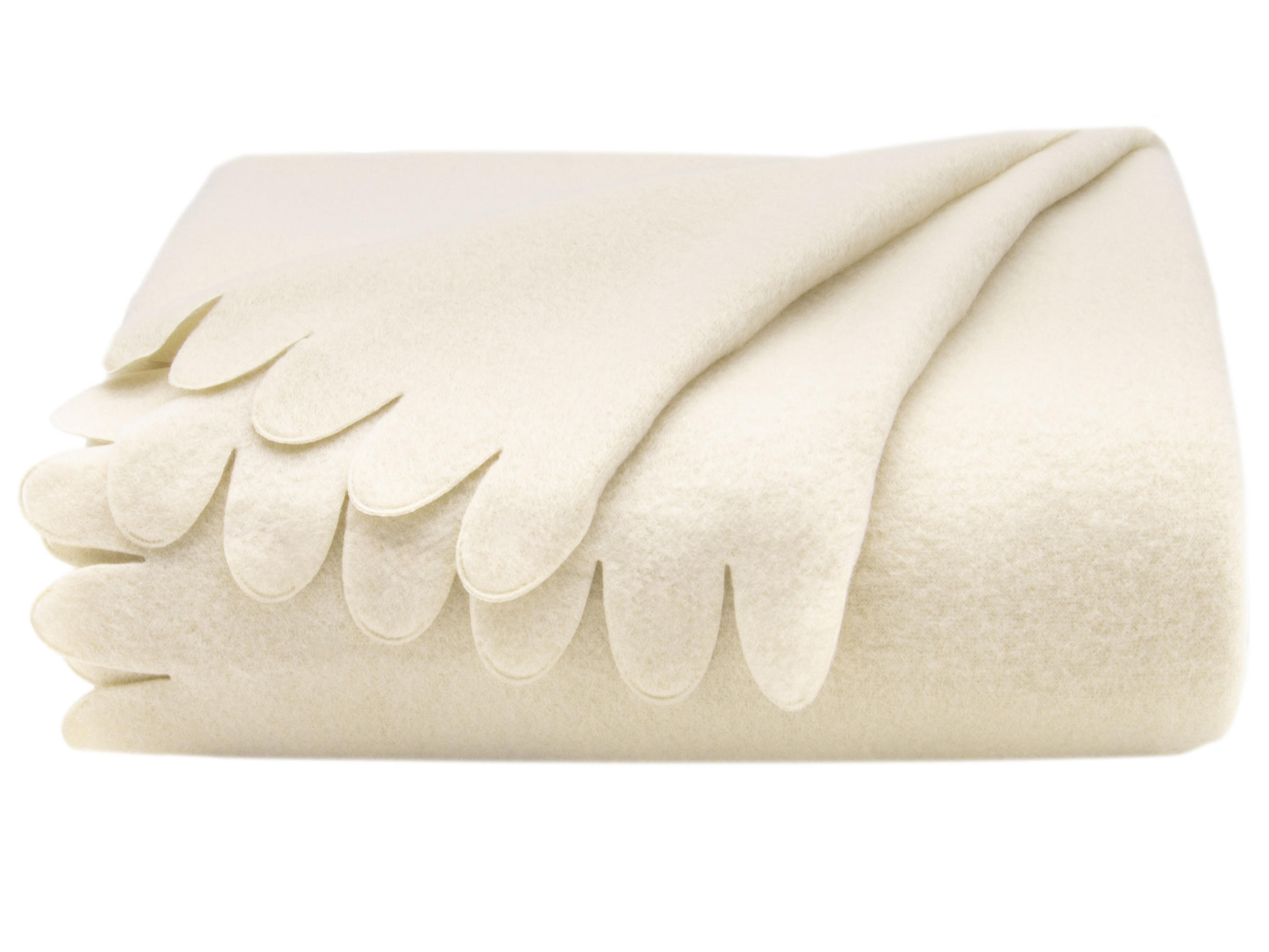 Zollner Kuscheldecke, Beige 130x170 cm