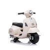 ELEKTROMOTORRAD Vespa weiß GTS Super Sport, Roller, Frontleuchten, Hupe - Weiß, Kunststoff (66/38/52cm) - Moni