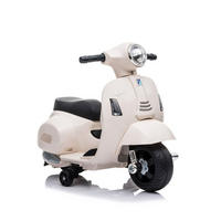 ELEKTROMOTORRAD Vespa weiß GTS Super Sport, Roller, Frontleuchten, Hupe - Weiß, Kunststoff (66/38/52cm) - Moni