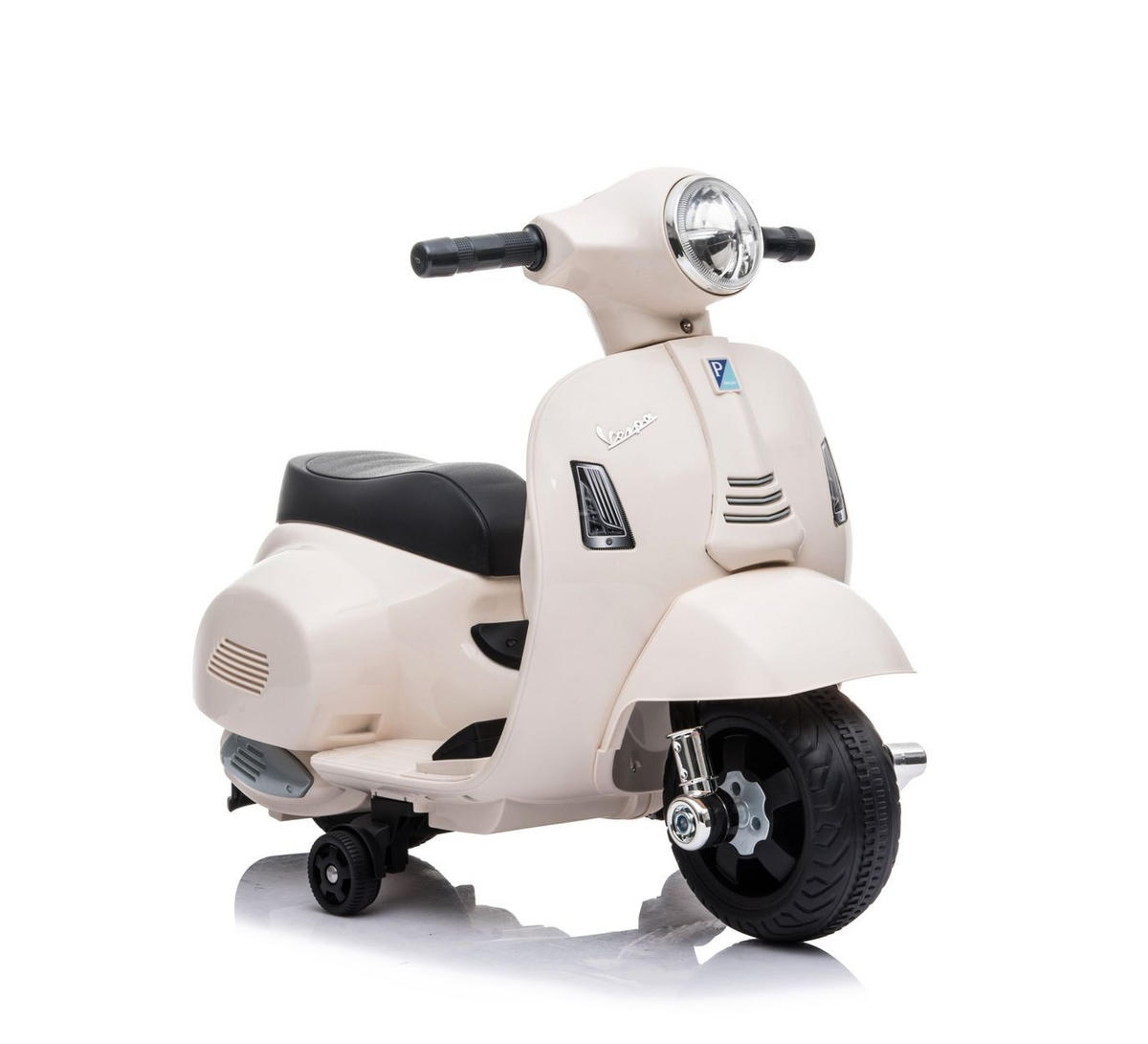 ELEKTROMOTORRAD Vespa weiß GTS Super Sport, Roller, Frontleuchten, Hupe - Weiß, Kunststoff (66/38/52cm) - Moni