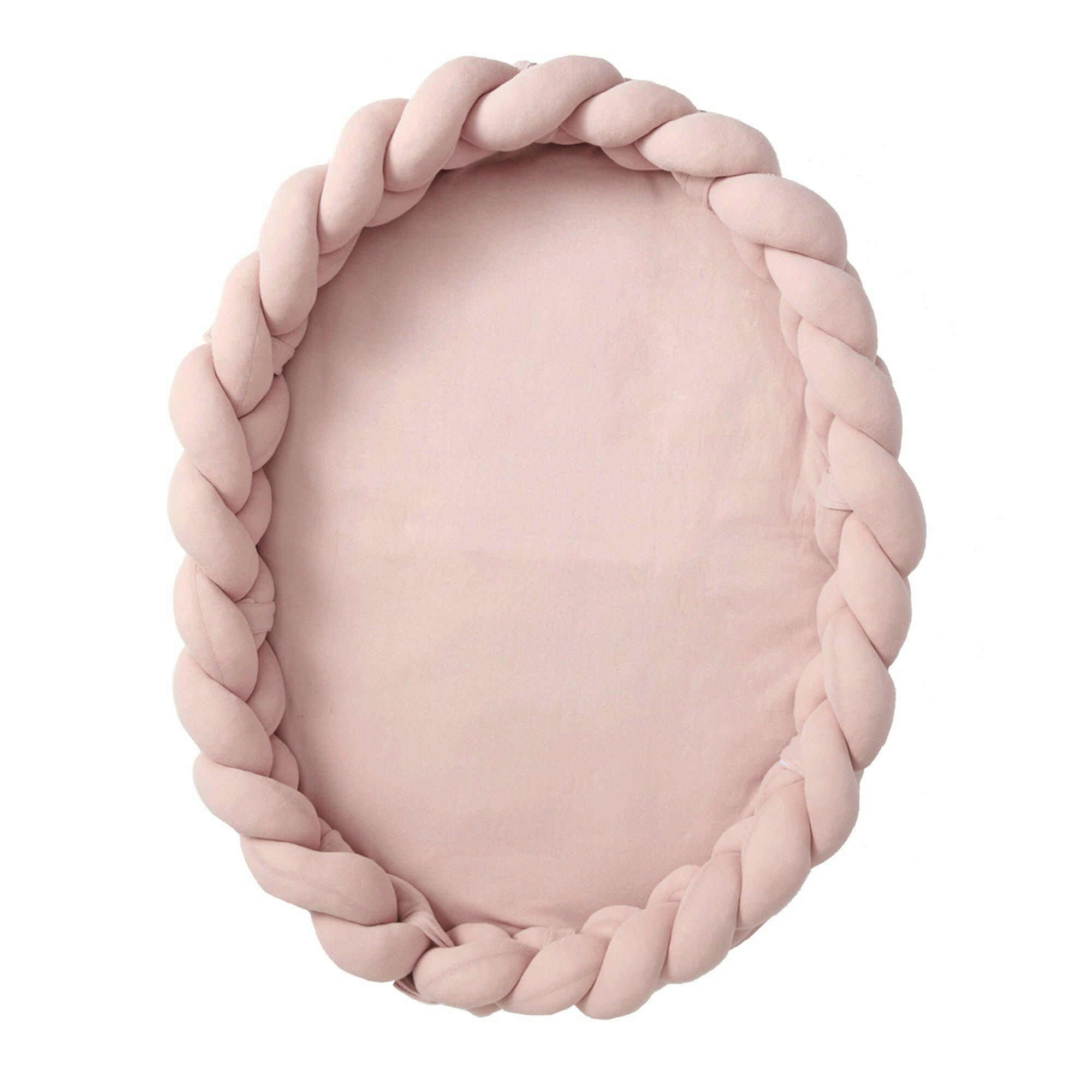 BABYNEST geflochten Rosa - Rosa, Textil (60/90cm) - nordic coast company