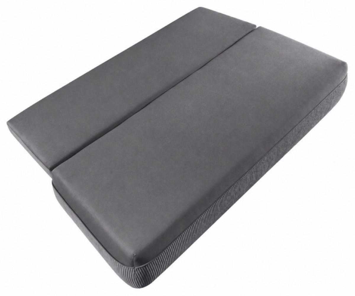 SOFA Grau Adi - Grau, Holzwerkstoff (211/88/211cm) - Sepro Meble