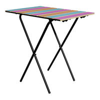 KLAPPTISCH Cavallino - Multicolor, Holz/Metall (40/60/57cm) - [en.casa]