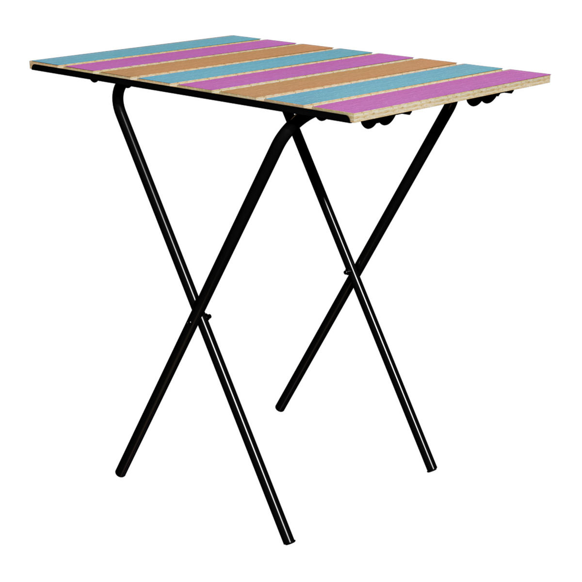 KLAPPTISCH Cavallino - Multicolor, Holz/Metall (40/60/57cm) - [en.casa]