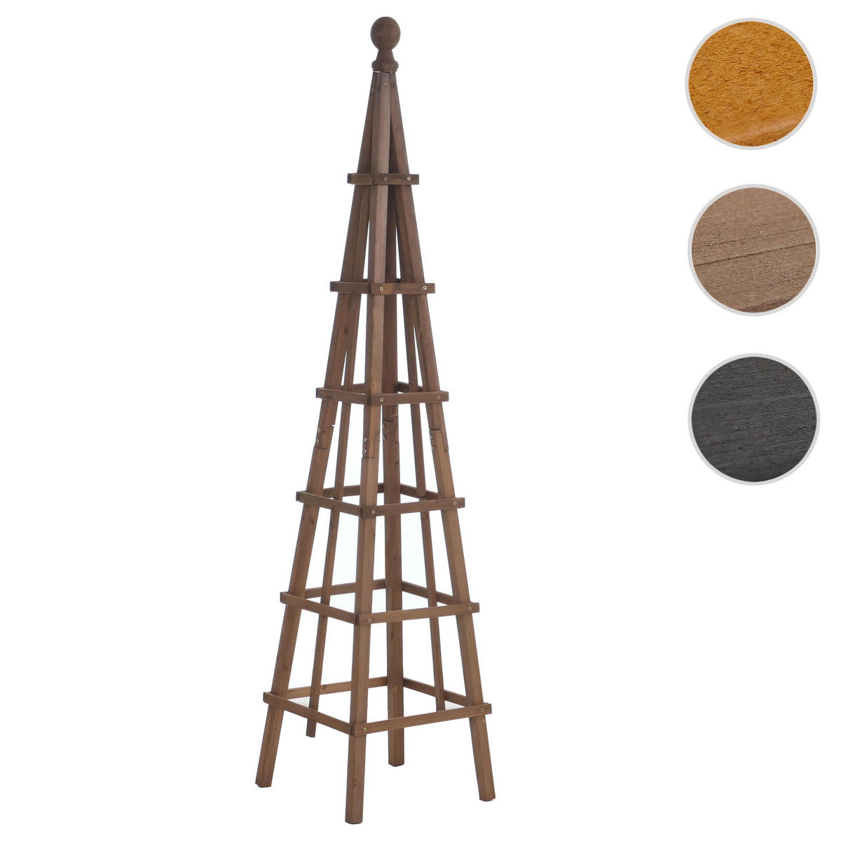 MREŽE Tmavě hnědá - tmavě hnědá, dřevo (33/148/33cm) - MCW