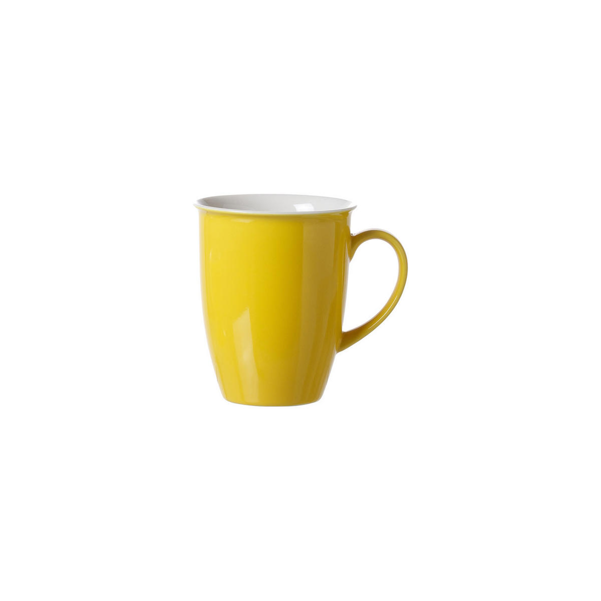 KAFFEEBECHER Doppio Gelb 320 ml 6er Set - Gelb, Keramik (0.32L) - Ritzenhoff Breker