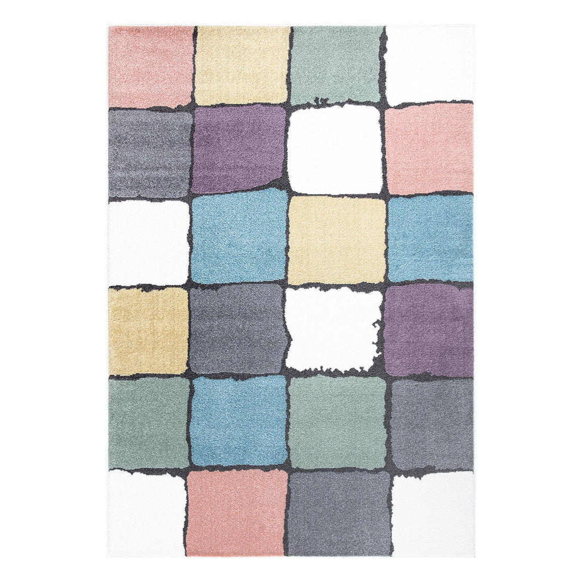 JUGEND-TEPPICH Young 919 Multi 120x160 cm - Multicolor, Textil (120/160cm) - carpet city