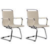 SCHWINGSTUHL 2er Set Lederlook creme - Creme, Textil/Metall (57/96/60cm) - CLP