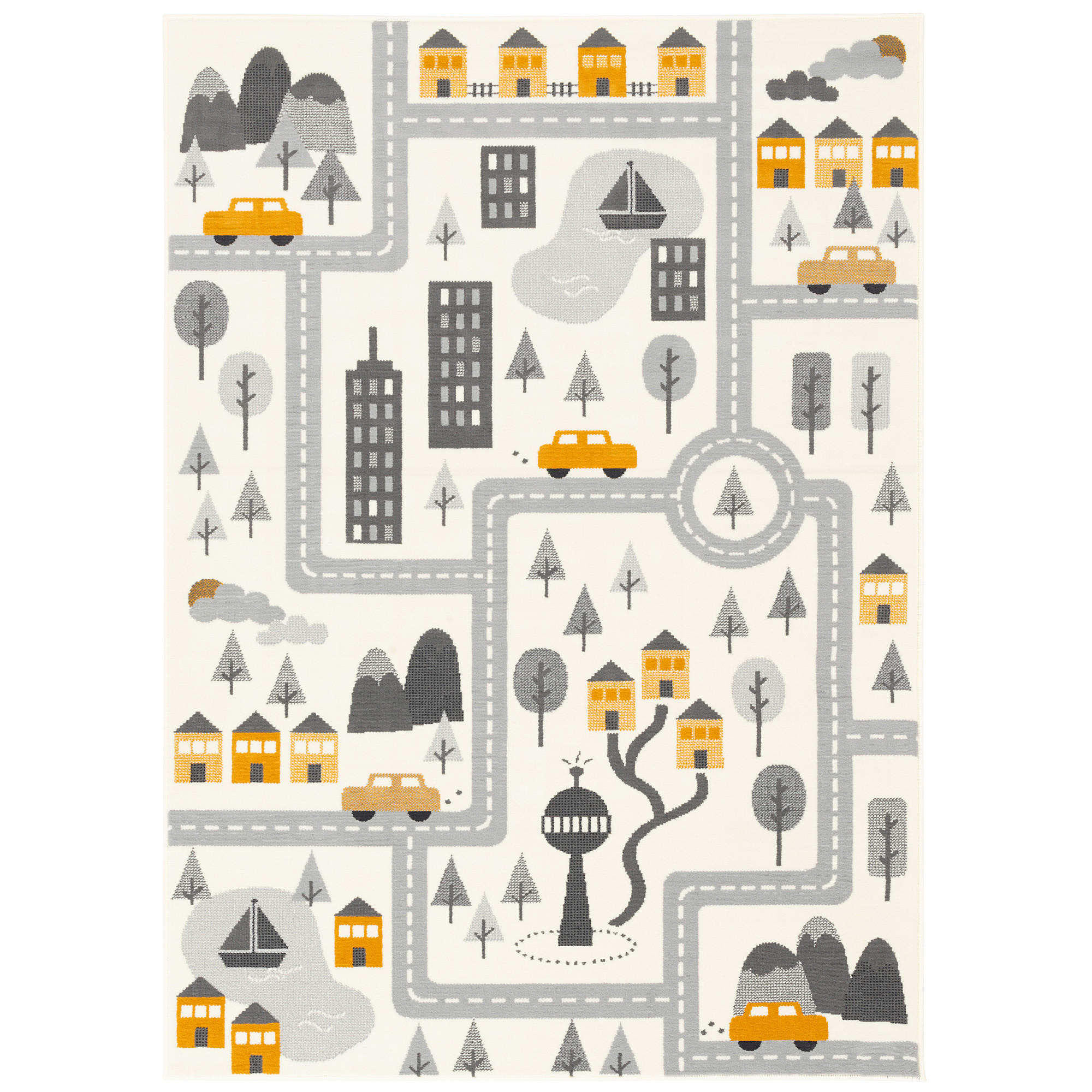KINDER STRASSENTEPPICH PASSION KIDS - Creme, Textil (160/225cm) - Pergamon