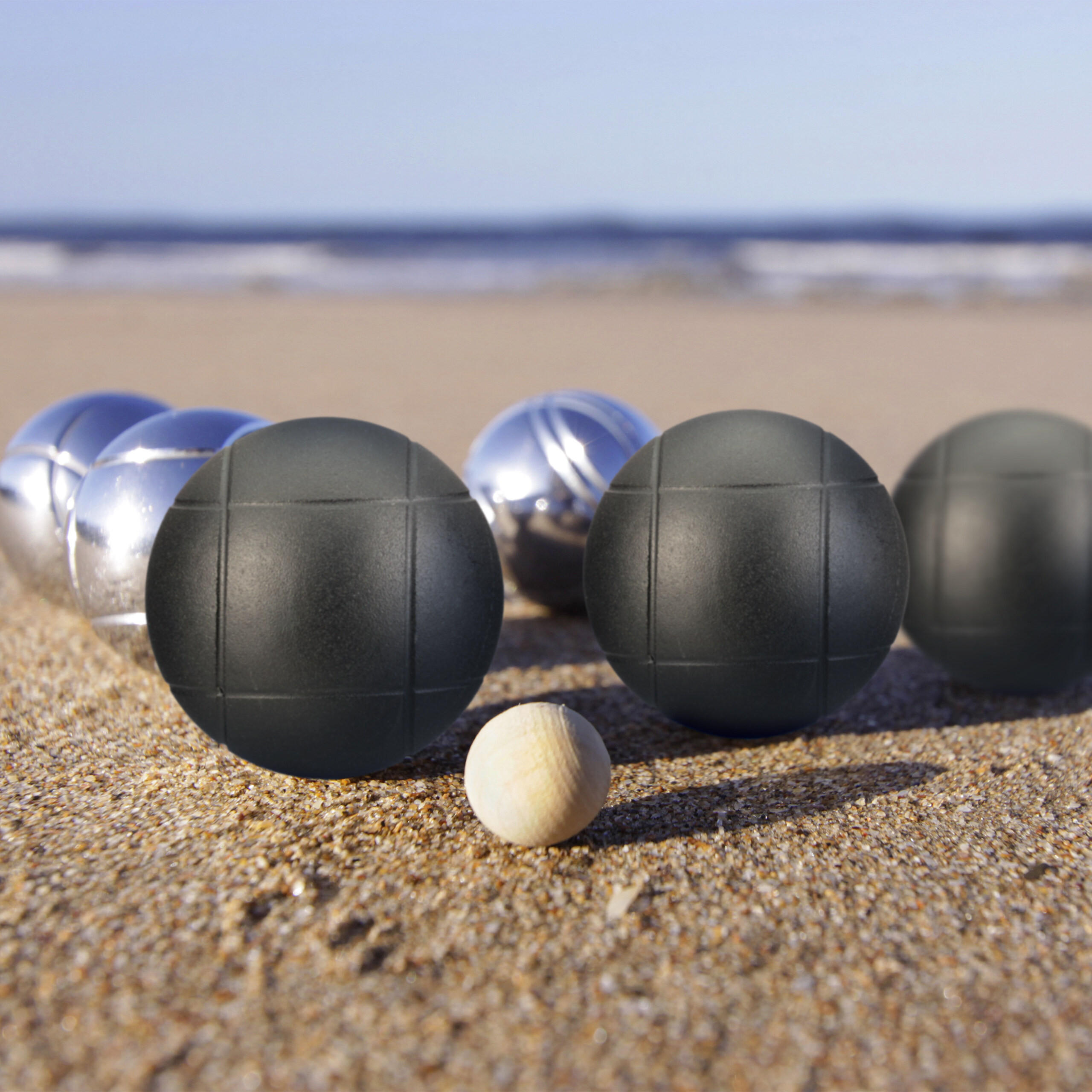 BOULE Kugeln - Multicolor, Textil/Metall (16/7cm) - Relaxdays