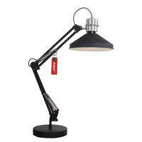 TISCHLEUCHTE Zappa Metall Schwarz - Schwarz, Metall (50/50/35cm)