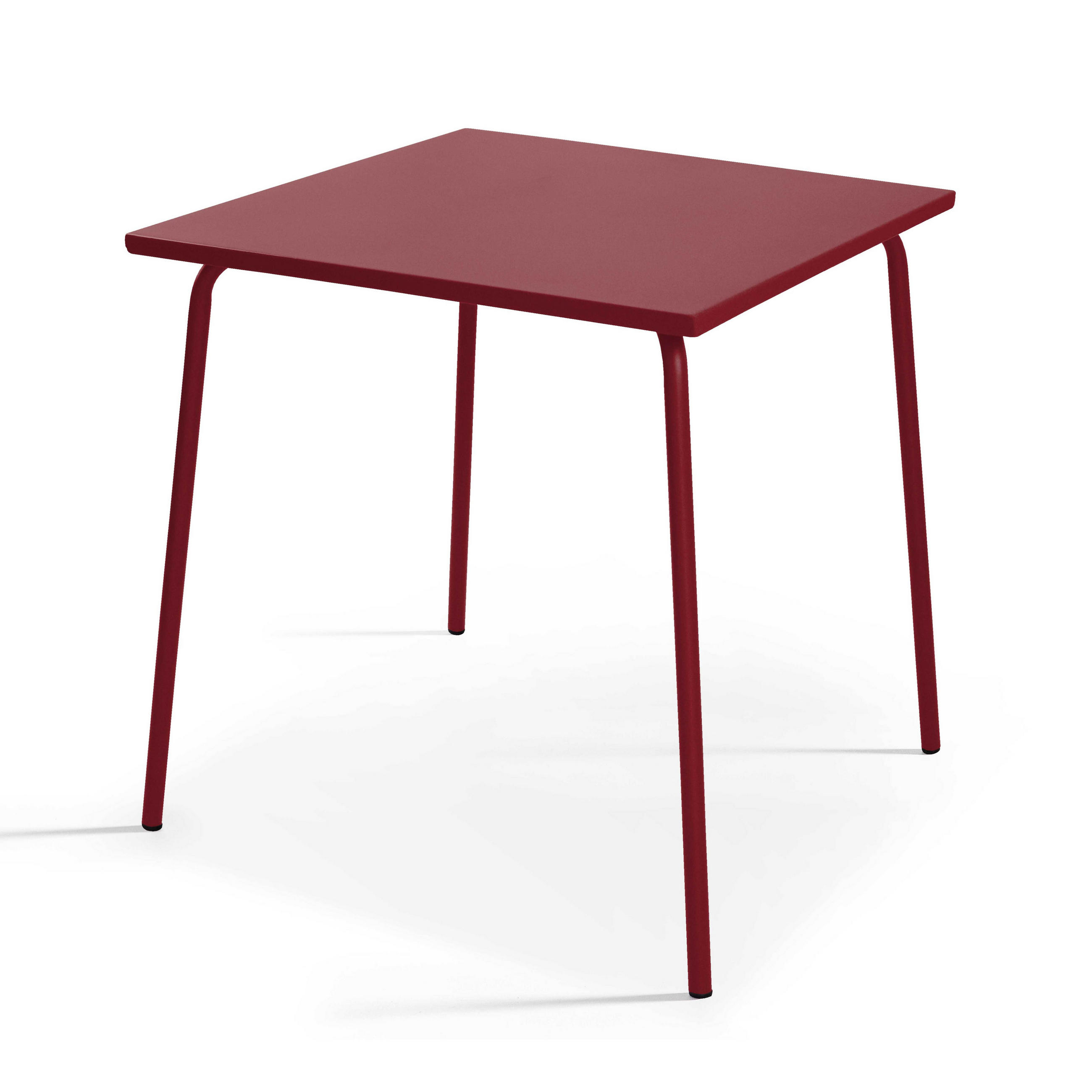 GARTENTISCH, Lila - Lila, Metall (70/70/72cm) - Oviala