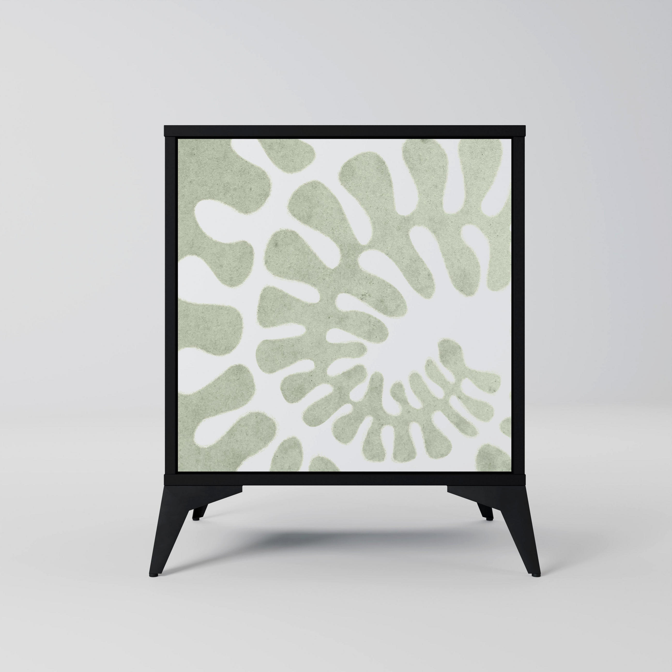 SpaceRebels Sideboard Schwarz 57.5x70.5x42 cm