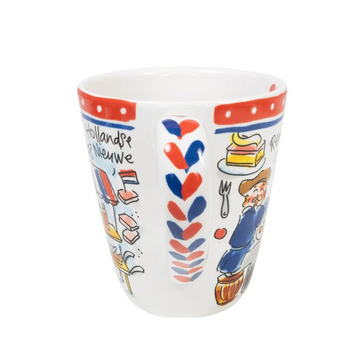 BECHER Holland in Bunt - 350 ml - Multicolor, Keramik (0.35L) - Blond Amsterdam