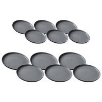 TAFELSERVICE Jasper schwarz 12er Set - Schwarz, Keramik (1/1/1cm) - Ritzenhoff Breker