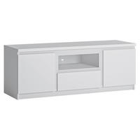 LOWBOARD Fortaleza-129 - Weiß, Holzwerkstoff (135/51/45cm) - Lomado