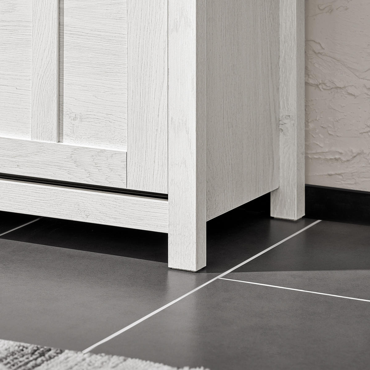 SCHUHSCHRANK Weiß - Weiß, Holzwerkstoff (80/111/30cm) - SoBuy