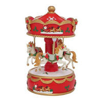 WEIHNACHTSMUSIKDOSE Jolyna 17 cm - Multicolor, Kunststoff (10/17/10cm) - Boltze Home