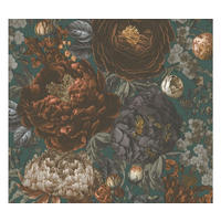 VLIESTAPETE Grün 53/1005 cm - Grün, Textil (53/1cm) - KUNSTLOFT