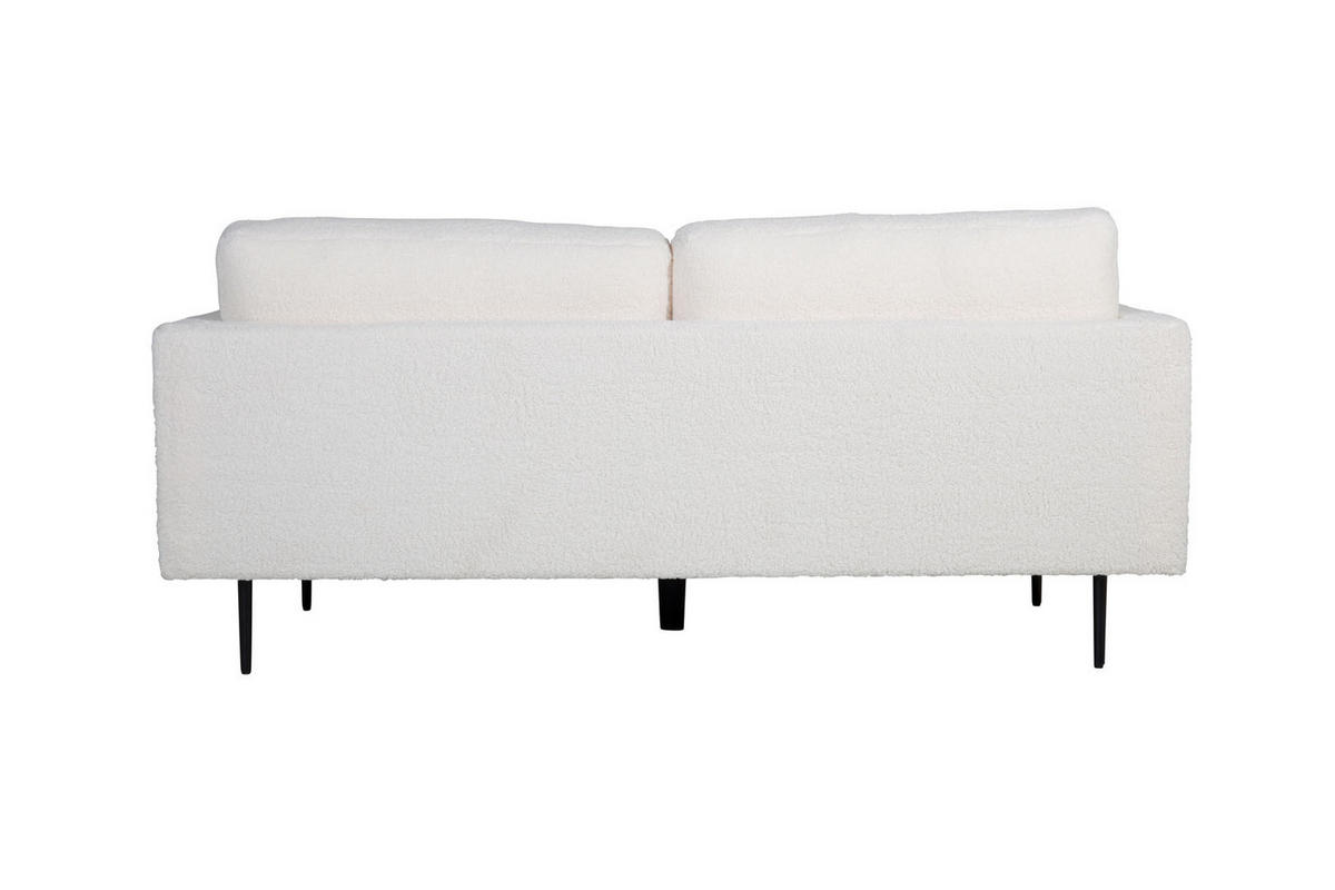 3-SITZER-SOFA weiß - Weiß, Textil (203/84/86cm) - ebuy24
