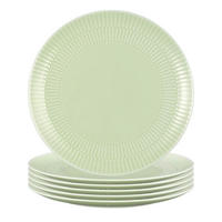 FRÜHSTÜCKSTELLER Amina Seladon ø 22,7 cm 6er Set - Grün, Keramik (22.7cm) - Seltmann Weiden