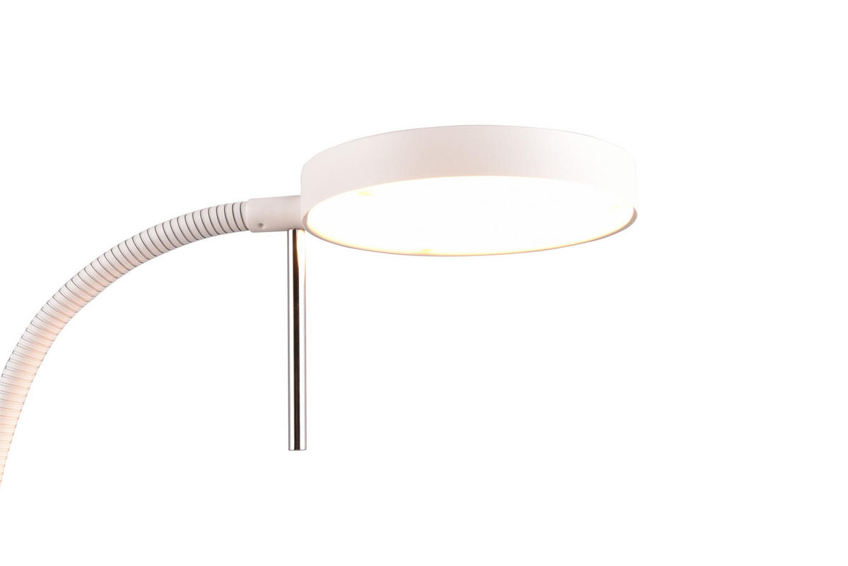STEHLAMPE MONZA - Weiß - 0/0/145 cm - Weiß, Metall (25/25/145cm) - Trio Leuchten